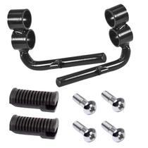 Par De Estribo Com Borracha E Parafuso Yes 125 2005 Á 2012