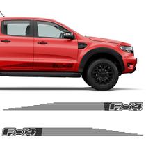 Par De Faixas Laterais Para Ford Ranger Fx4 2023 Listras