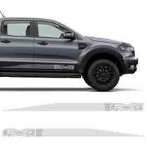 Par De Faixas Laterais Para Ford Ranger Fx4 2023 Listras