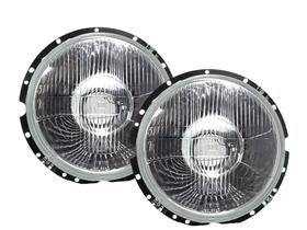 Par de Faróis Fusca 1300L 1500 1600 78 79 80 81 82 83 84 85 86 Kombi Passat Caminhões Lente Vidro Par de Faróis Fusca 1300L 1500 1600 78 79 80 81 82 83 84 85 86 Kombi Passat Caminhões Lente Vidro