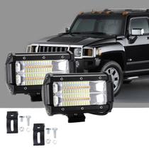 Par de Farol de milha 72W Luz auxiliar Lâmpada LED para Caminhão Trator Jeep Pickup VPL7343 Par de Farol de milha 72W Luz auxiliar Lâmpada LED para Caminhão Trator Jeep Pickup VPL7343