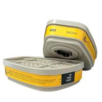 Par de Filtros 6003 Proteção Contra Vapores Orgânicos e Gases Ácidos