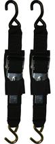 Par de fivela de remo Trailer Tie-Downs Rod Saver de 2 polegadas (1,8 m)