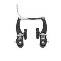 Par De Freio V-brake Logan Alumínio Bike Mtb Prata/Preto Par De Freio V-brake Logan Alumínio Bike Mtb Prata/Preto