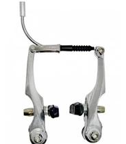 Par de freios V-brake Logan em alumínio polido Par de freios V-brake Logan em alumínio polido