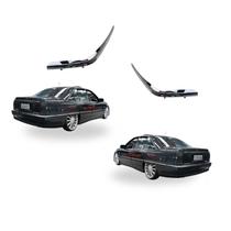 Par de friso parachoque traseiro cromado chevrolet omega