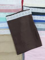 Par de Fronha de Lese Com Bordado Inglês Super Macia Uso Diário 70x45cm Kit 02 Peças!