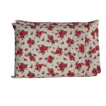 Par de Fronha Esmeralda 100% Algodão Estampa Floral Com Ponto Palito 70x50cm Extra Macia 150 Fios Par de Fronha Esmeralda 100% Algodão Estampa Floral Com Ponto Palito 70x50cm Extra Macia 150 Fios