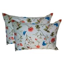 Par De Fronha Estampada Algodao/Pol c/ Zíper Travesseiro Par De Fronha Estampada Algodao/Pol c/ Zíper Travesseiro