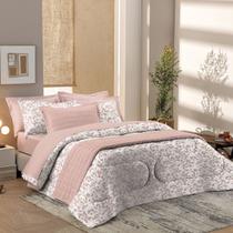 Par de fronha estampada com 4 abas sofisticata premium