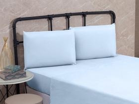 Par de Fronha Travesseiro 100% Algodão Aveludado 200 Fios (2 Fronhas) Liso 50CM x 70CM
