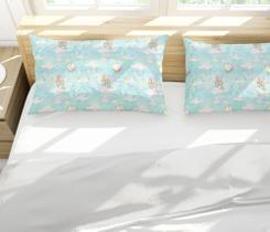 Par de Fronhas Estampadas Panda Bambu 50x70cm Par de Fronhas Estampadas Panda Bambu 50x70cm
