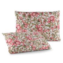 Par de Fronhas Malha 100% Algodão C/ Ziper Estampada Par de Fronhas Malha 100% Algodão C/ Ziper Estampada