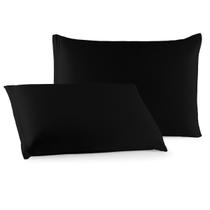 Par de Fronhas Malha 100% Algodão C/ Ziper Lisas Par de Fronhas Malha 100% Algodão C/ Ziper Lisas