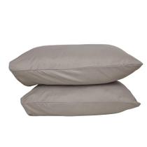 Par de Fronhas Micro Percal 400 Fios com Toque de Pêssego 50x70cm Cores Lisas Par de Fronhas Micro Percal 400 Fios com Toque de Pêssego 50x70cm Cores Lisas