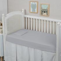 Par de Fronhas Para Berço Bebê Toque Macio Percal 200 Fios Algodão 2 peças