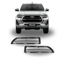 Par de Grade Inferior para Caminhonete Hilux 2021 até 2023