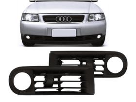 Par de Grades do Para-Choque Audi A3 2001 2002 2003 2004 2005 2006 GRAMPOLA G190 / G189 PLASTICO