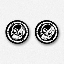 Par de Grip borracha Protetora de Silicone para Analógicos de Controles de PS5/PS4/Xbox Series/One/360