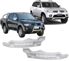 Par de Guia Suporte do Parachoque Dianteiro L200 Triton Dakar de 2007 a 2016