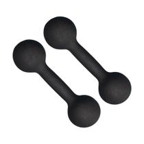 Par De Halter Bola Pintado 4Kg Treino Academia Musculação