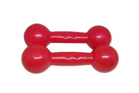 Par de Halter Peso Bola Emborrachado de 2Kgs Rosa Musculação Par de Halter Peso Bola Emborrachado de 2Kgs Rosa Musculação