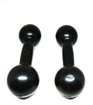 Par de Halter Peso Bola Emborrachado de 5Kgs Musculação Par de Halter Peso Bola Emborrachado de 5Kgs Musculação