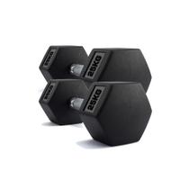 Par de Halteres Dumbell Sextavado Ahead Sports AS2102 25kg