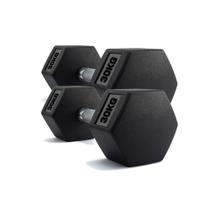 Par de Halteres Dumbell Sextavado Ahead Sports AS2102 30kg