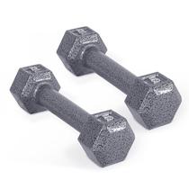 Par de halteres hexagonais de ferro fundido CAP 2,5 kg