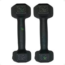 Par de Halteres Sextavado - 2 Kg