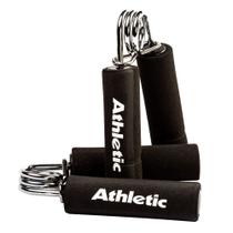Par de Hand Grip Athletic em Aço Fortalecedor de Mãos e Antebraço com Pegador de Espuma para Treino