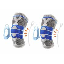 Par de Joelheira de Comppressão Ortopédica Alyvio Pro Gel - Qiangsen