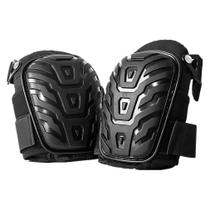 Par de joelheiras com alças ajustáveis PVC Shell Knee Pads fo