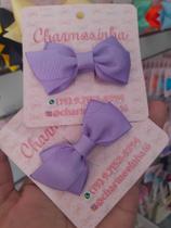 Par de laco cruzado com ponta