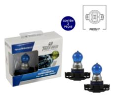 Par de lampada farol h16 12v 19w 4200k premium super branca base reta Par de lampada farol h16 12v 19w 4200k premium super branca base reta