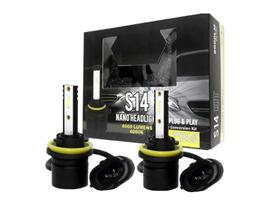 Par de lâmpada H1 Bivolt 12/24v Nano led Slim 8.000 lumens