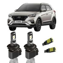 Par de Lampada H4 Alto e Baixo Creta 1.6 Todos + Pino T10 Par de Lampada H4 Alto e Baixo Creta 1.6 Todos + Pino T10