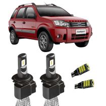 Par de Lampada H4 Alto e Baixo EcoSport 2003 A 2012 + T10 Par de Lampada H4 Alto e Baixo EcoSport 2003 A 2012 + T10