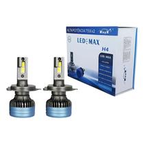 Par de Lâmpada Led MAX H4 6000k 15000 Lúmens 150W 12/24V Ip67 Rayx Par de Lâmpada Led MAX H4 6000k 15000 Lúmens 150W 12/24V Ip67 Rayx