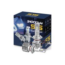 Par de Lâmpada Nano LED para Farol de Carros H7 6000K