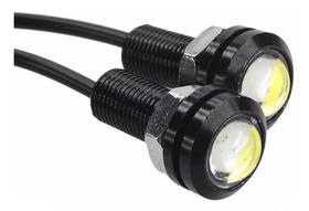 Par de Lâmpada Parafuso de Rosca Led Eagle Branco 12V 3W