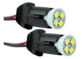 Par De Lâmpada Pingo Led 5w 12v Com Soquete T10