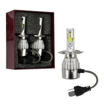 Par De Lâmpadas 72w Ultra Led Bivolt 7200 Lúmens 6000k H4