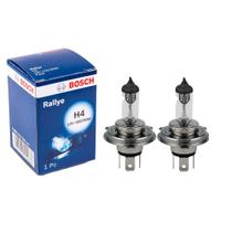 PAR de LAMPADAS AUTOMOTIVA ORIGINAL BOSCH RALLYE H4 12V 100/90W