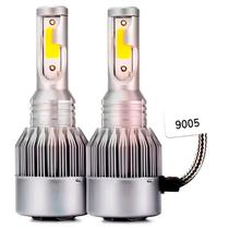 Par de Lâmpadas Automotivas Farol Alto Baixo Full LED 9005
