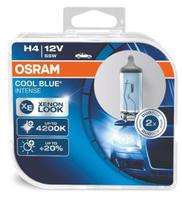 Par De Lampadas Farol Baixo/ Alto H4 Blue Gm D10 Até 85