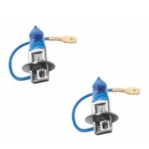Par De Lampadas Halogena Super Brancas Code/Tech One 12V H3