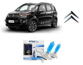 Par de Lampadas Halogenas Super Branca para Farol Baixo H7 com 8500K para Citroen Aircross Todos