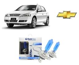 Par de Lampadas Halogenas Super Branca para Farol Baixo H7 para Chevrolet Astra ano 2000 em Diante